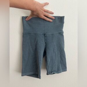 TNA‎ blue biker shorts NWOT